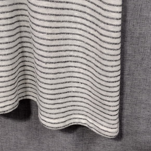 NWT Billabong By and By Cream Striped Swing Dress Women's XS Casual Retro Beach - Picture 5 of 11